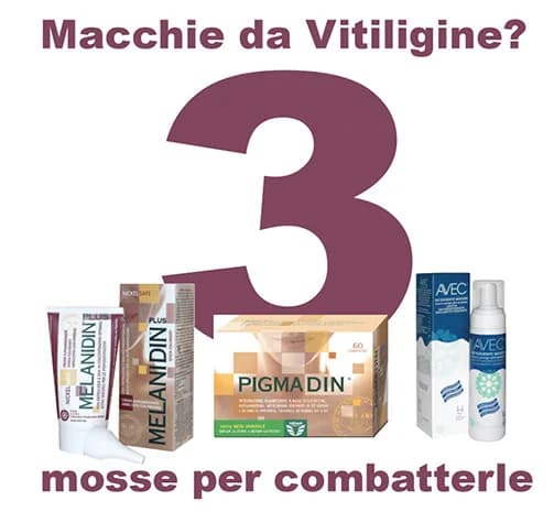 Macchie da vitiligine