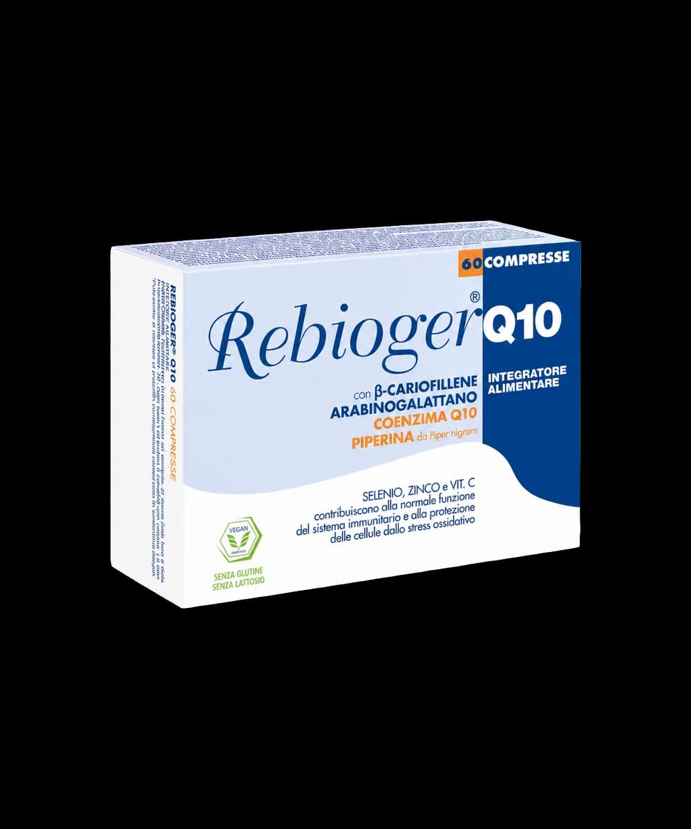REBIOGER Q10 COMPRESSE