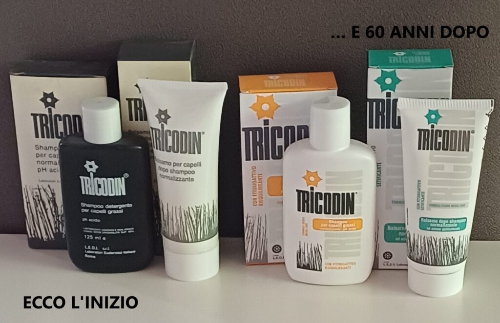 prodotti tricodin ieri e oggi